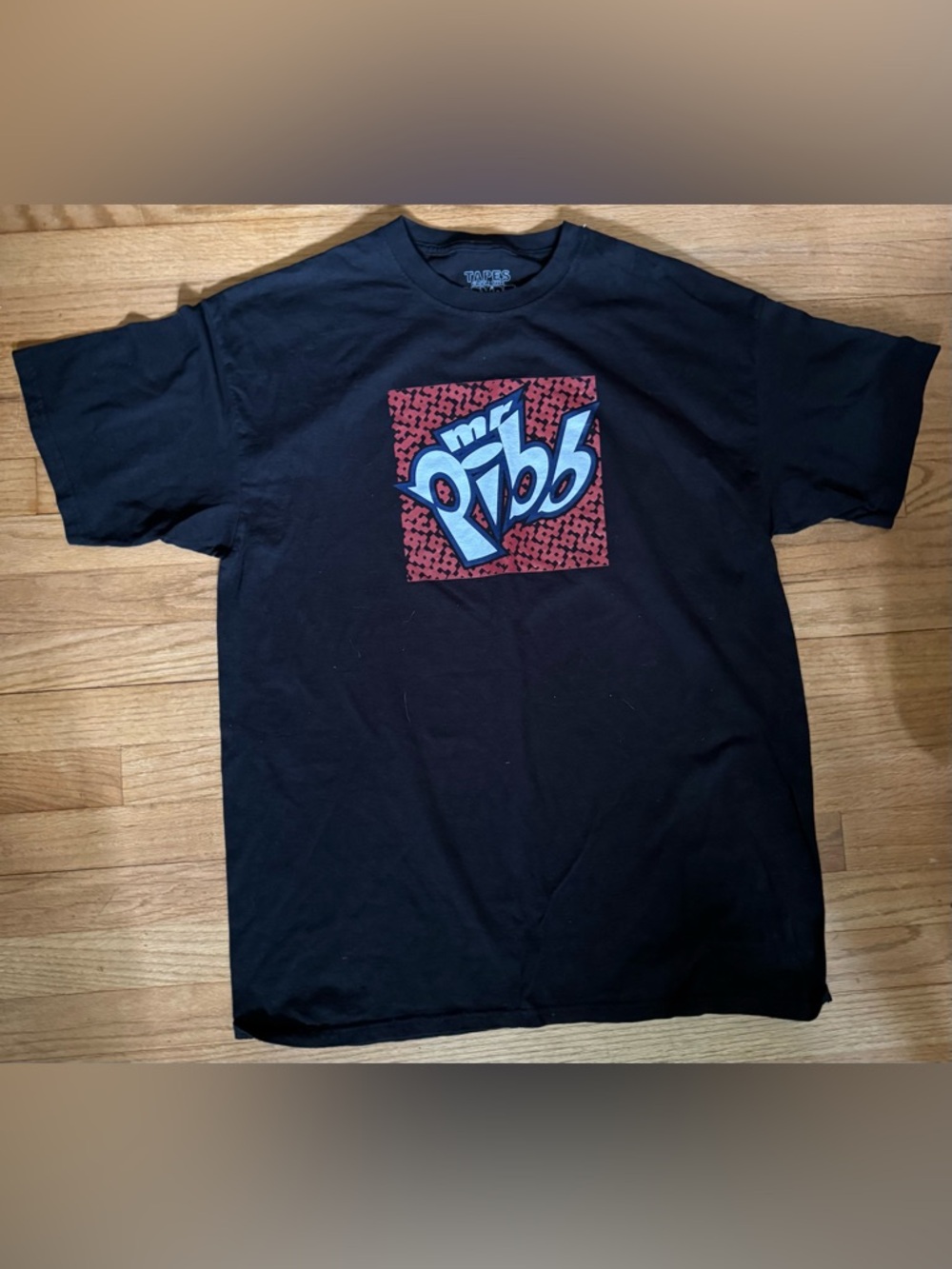 Mr. Pibb Black Graphic Tee